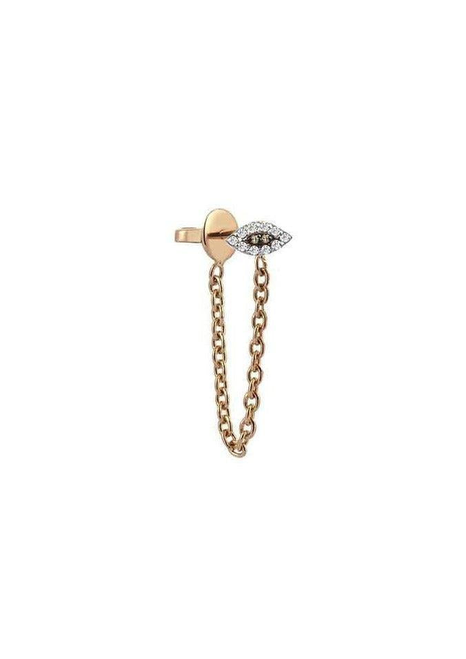 Boucle D'Oreille "10th EYE Haven Chain"