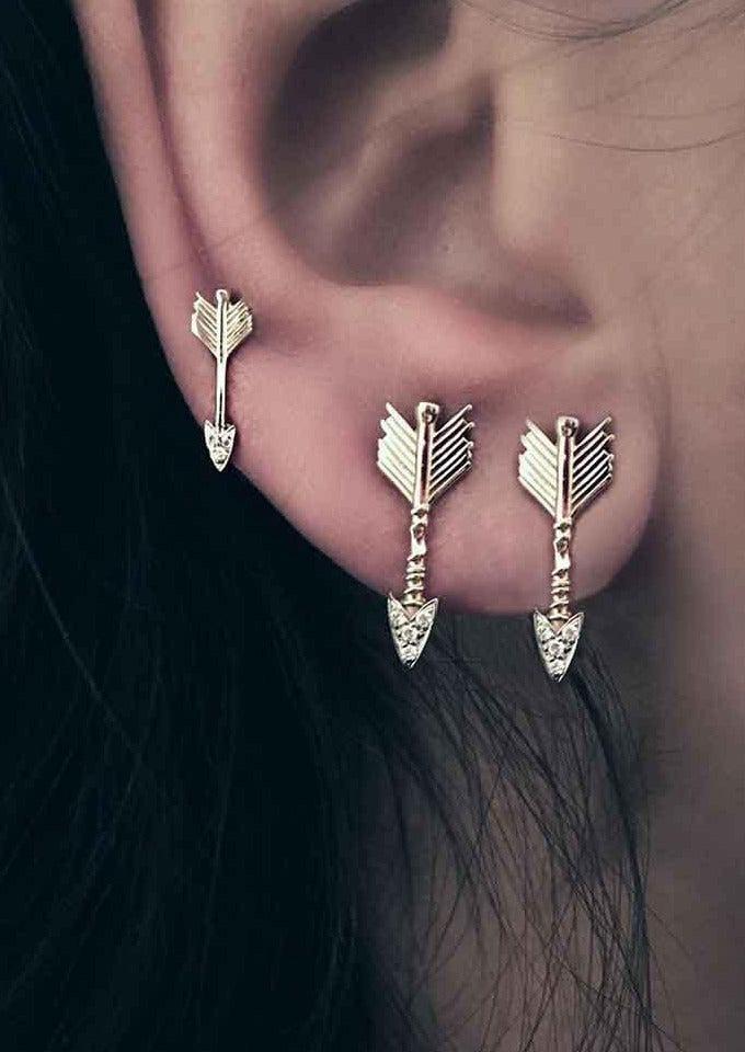 Boucle D'Oreille "Midi Arrow"