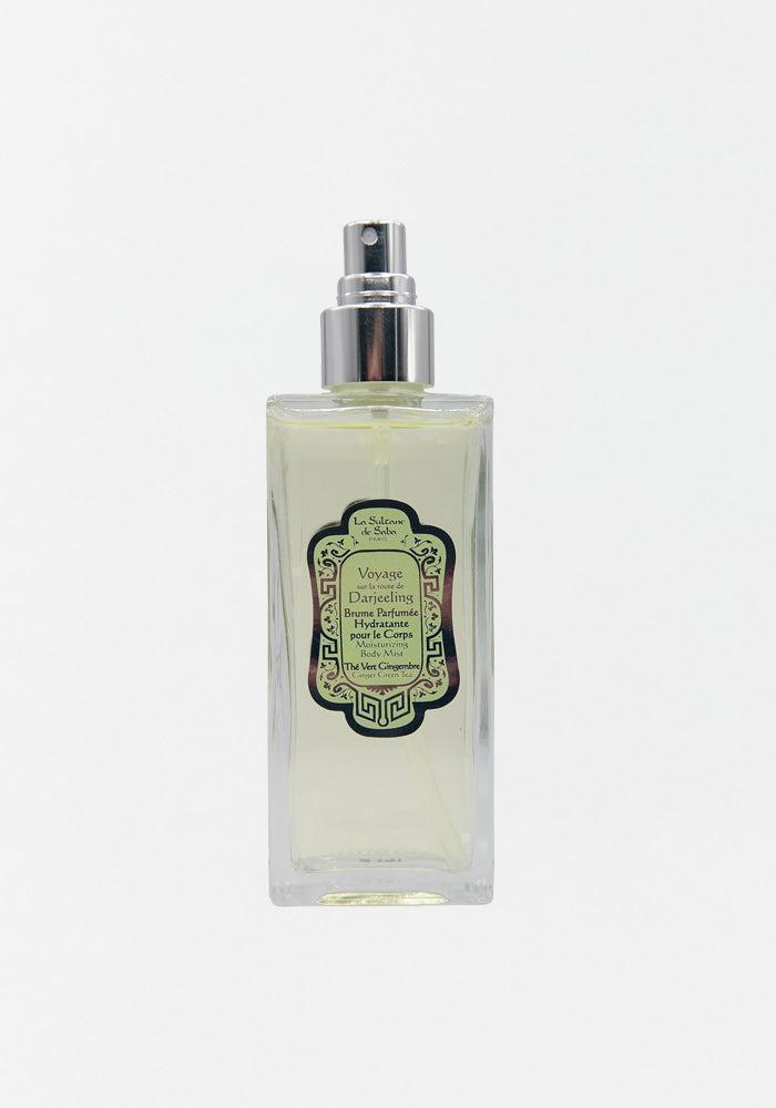 Brume Parfumée Hydradante "Voyage sur la route de Darjeeling - Thé Vert Gingembre