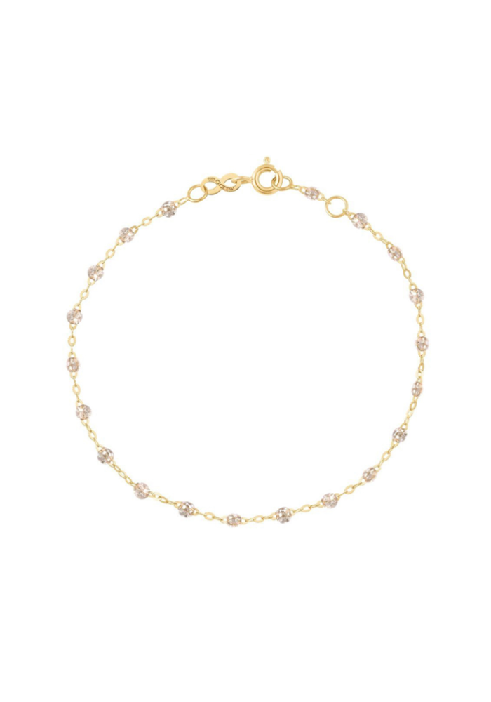 Bracelet Classique Gigi Or Jaune Diamants Et Résines Sparkle 17cm