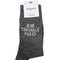 I Don't Work Here Socks