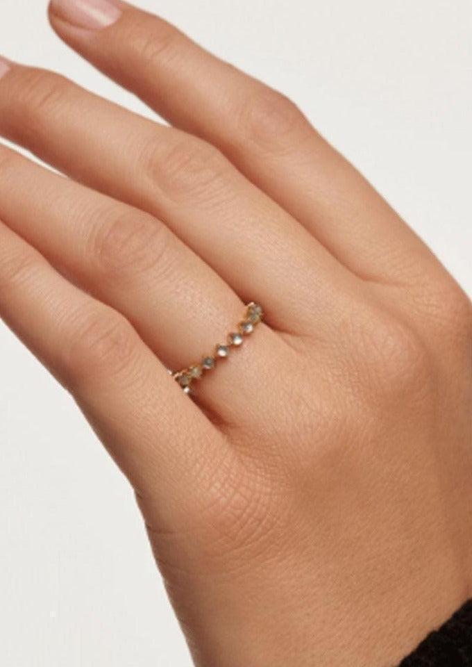 Bague "Mint Bird"