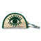 Estuche de ojos de mimbre verde