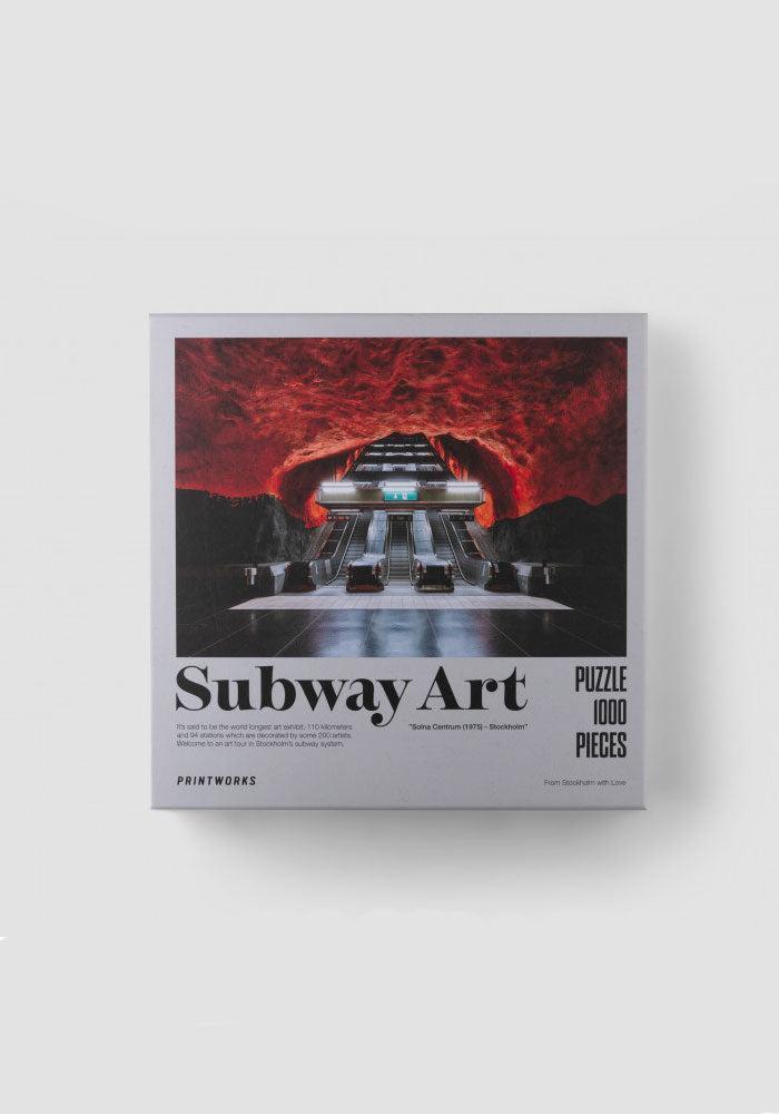 Puzzle Subway Art Fire - Printworks