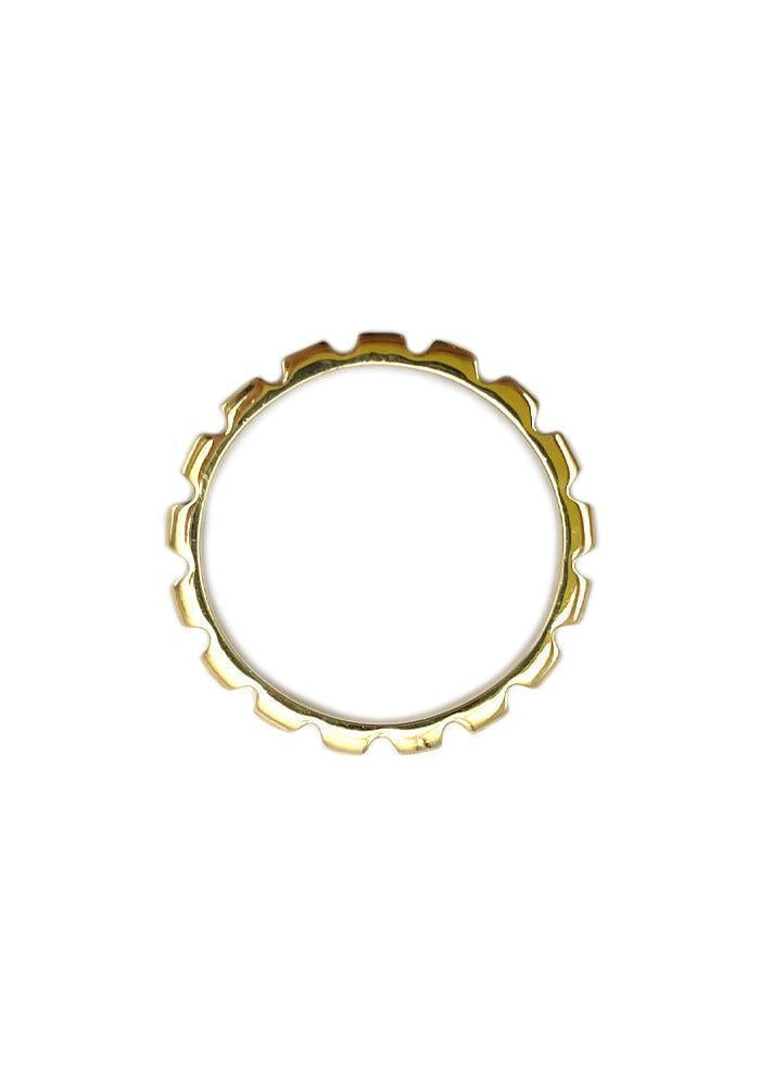 Bague Fine Crantée - Canyon