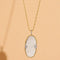 Belize mother-of-pearl long necklace