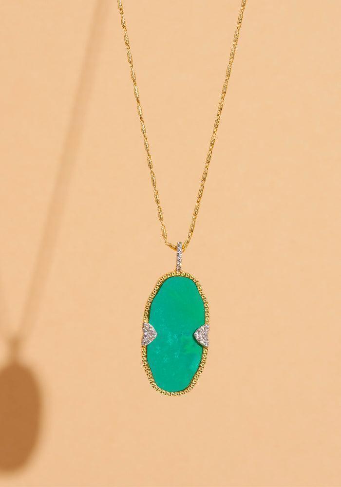 Sautoir Belize Turquoise
