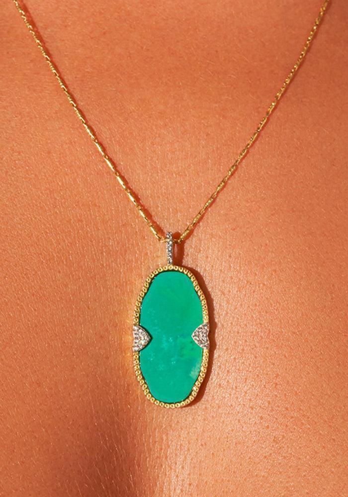Sautoir Belize Turquoise