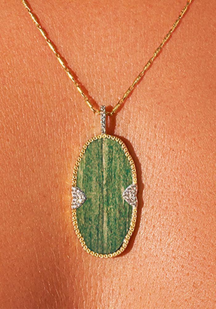 Sautoir Belize Aventurine