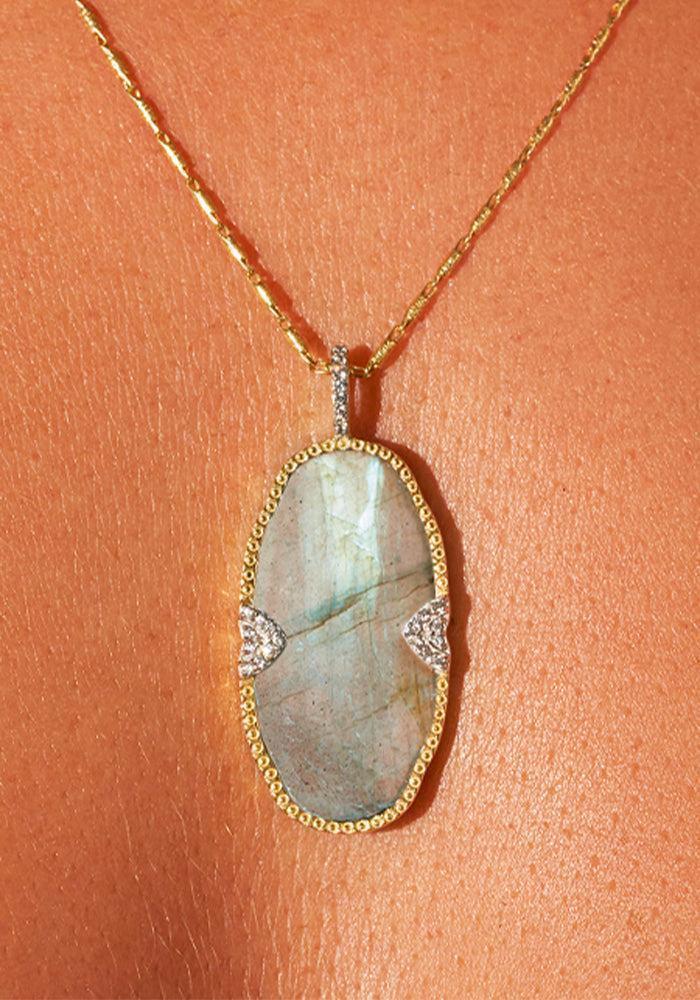 Sautoir Belize Labradorite