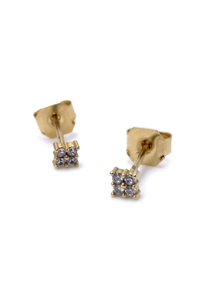 Boucles D'Oreilles Stay Pic Losange - Hanka Ïn