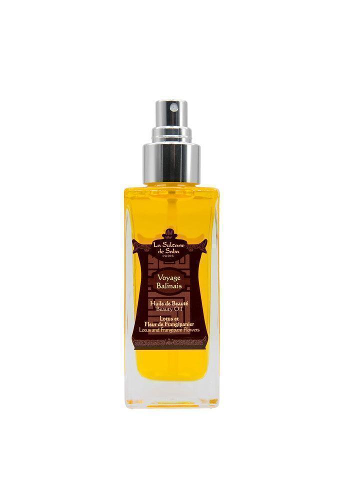 Huile De Beauté "Voyage Balinais - Lotus et Fleur de Frangipanier" 100ml