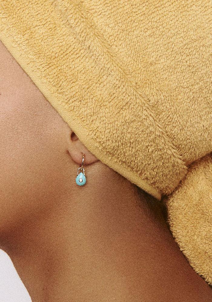 Créole Orso Turquoise - Pascale Monvoisin