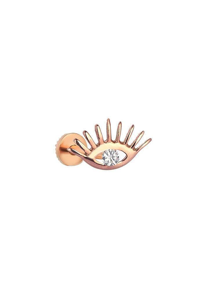 Boucle D'oreille "Evil Eye Piercing"
