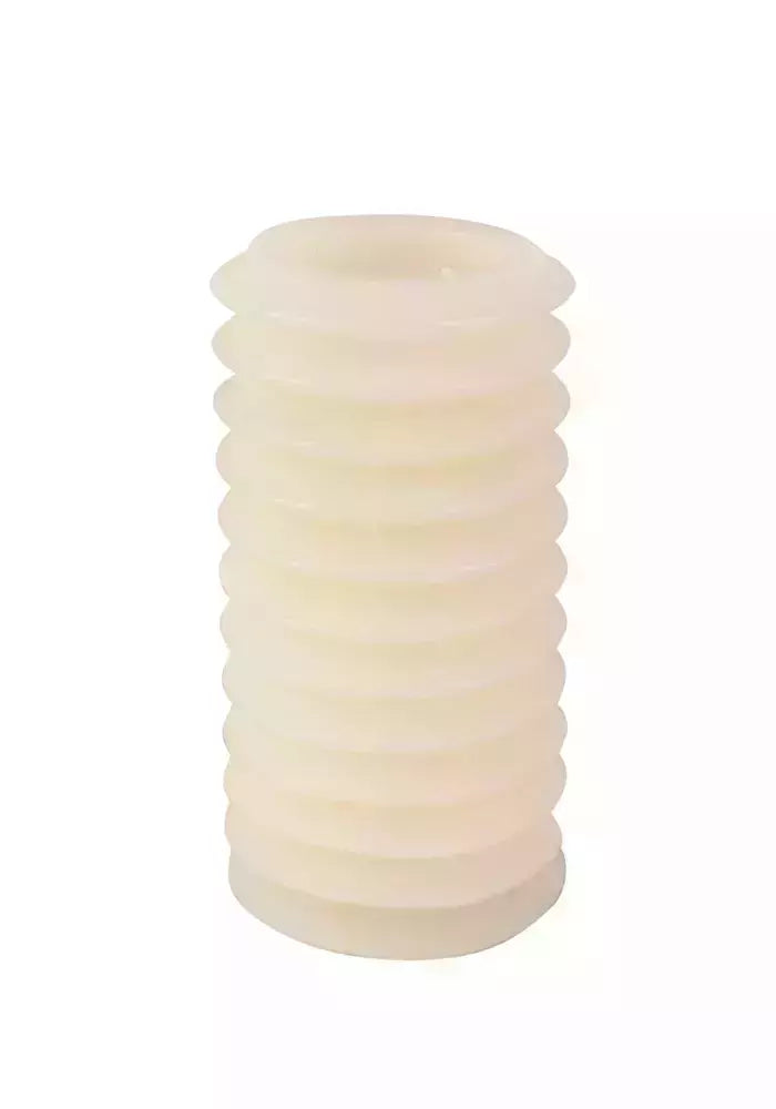 Pillar Layered Circles Candle