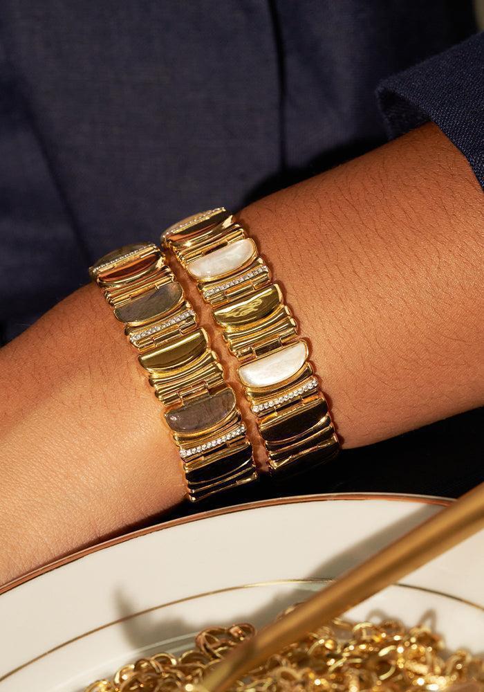 Bracelet Seema Onyx Noir - Be Maad