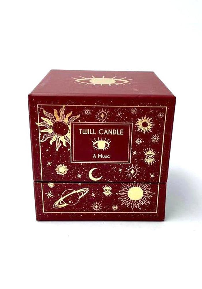 Burgundy Blush Foulard Candle