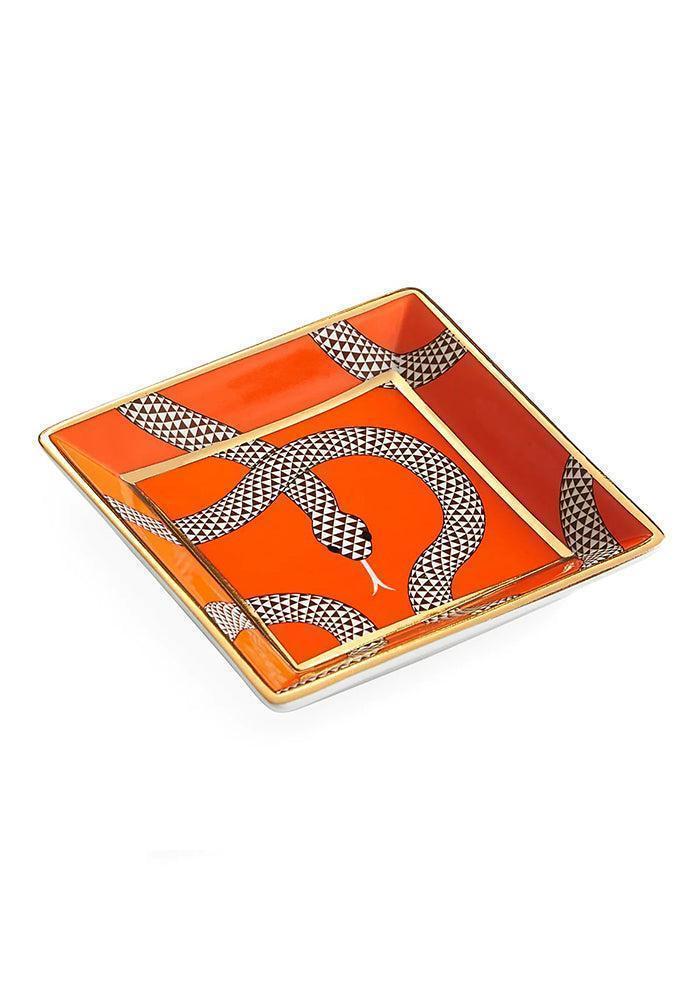 Vide-Poche Eden Carré Orange - Jonathan Adler