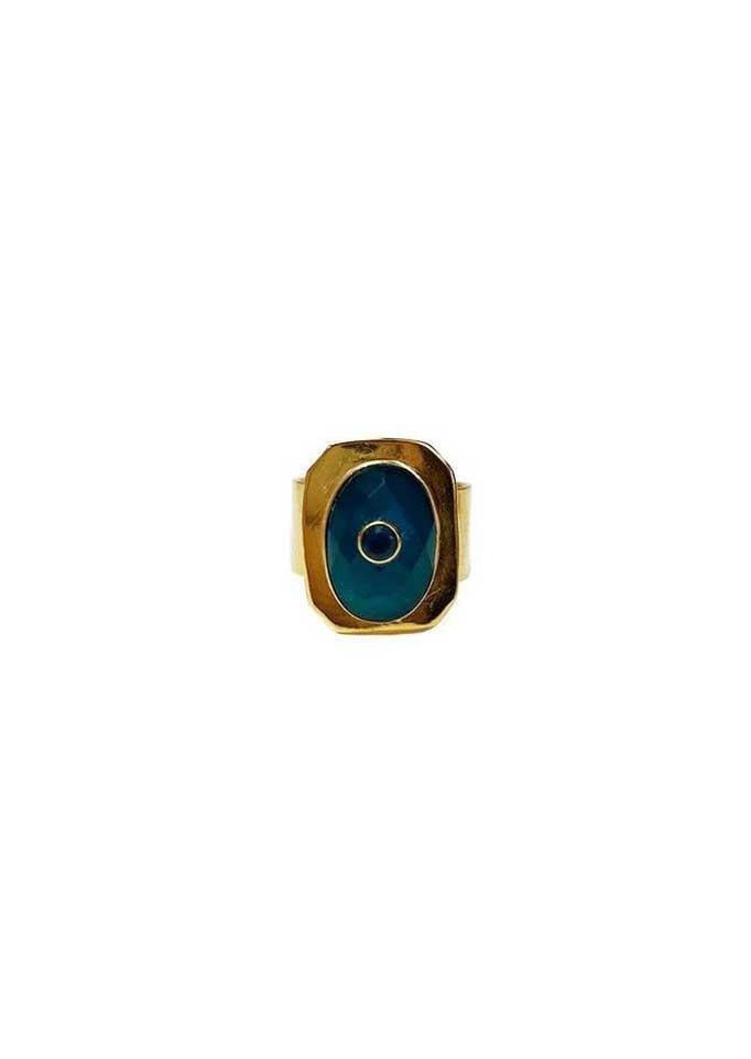 Bague Multipierres "Zia"