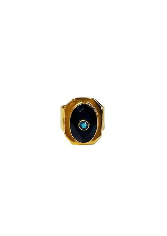 Bague Multipierres "Zia"