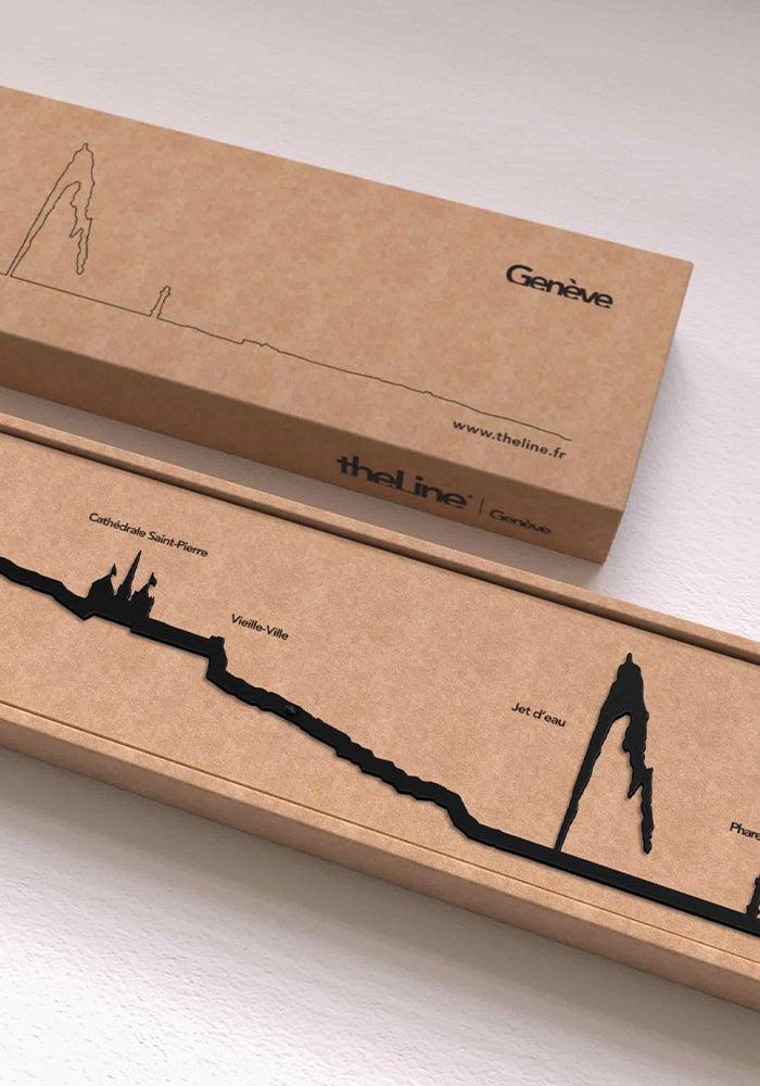 Skyline Genève 50cm Noire - The Line