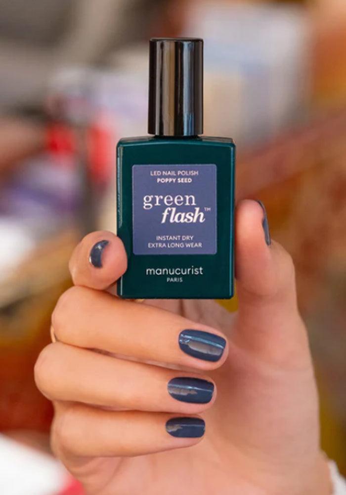 Vernis A Ongles Green Flash Poppy Seed - Manucurist