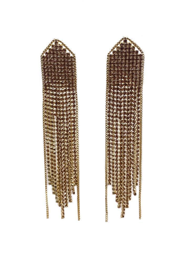 Boucles D'Oreilles Madison Mordorées - Maison Baïka