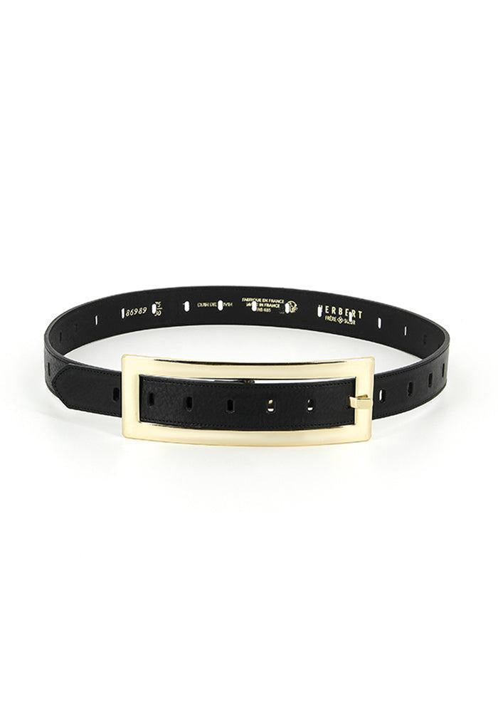 Ceinture "La Métrie" En cuir