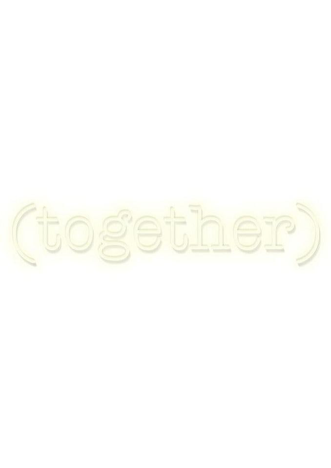 Néon "Together" Blanc
