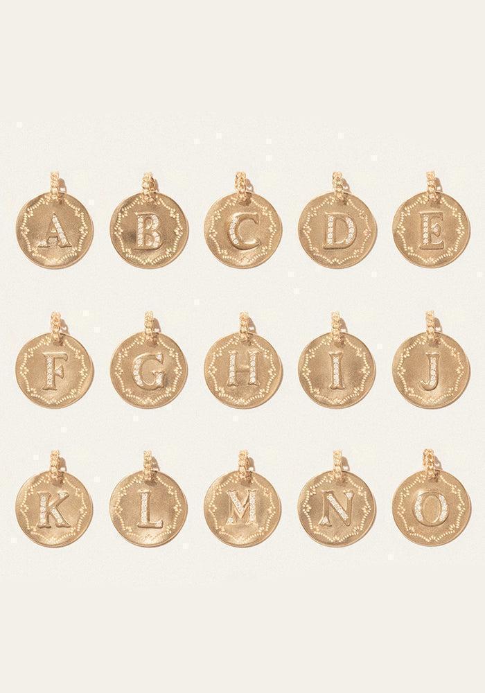 Pendentif Amulette Alphabet - Pascale Monvoisin
