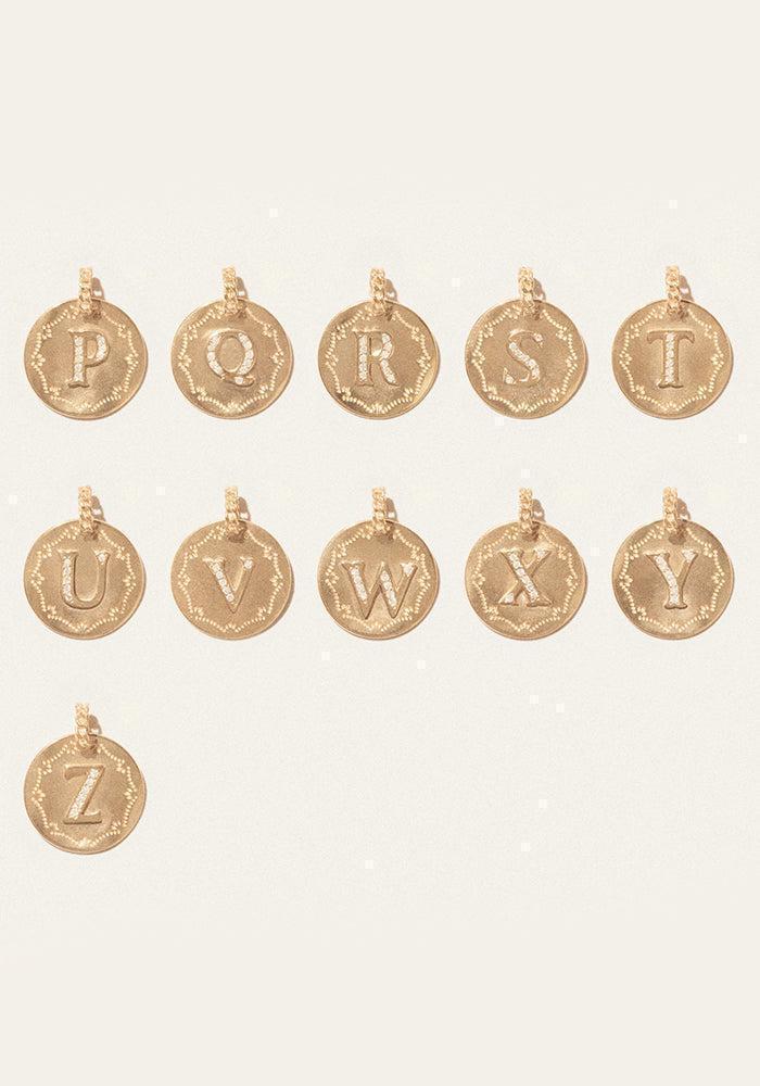 Pendentif Amulette Alphabet - Pascale Monvoisin