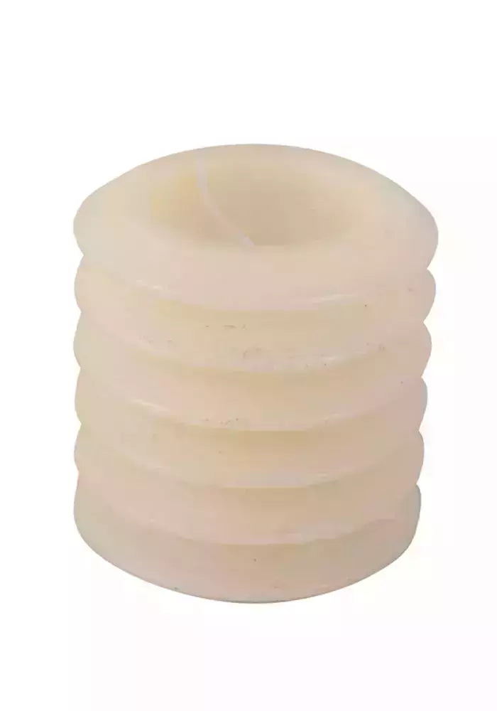 Pillar Layered Circles Candle