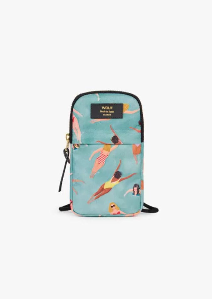 Pochette Phone Bag "Swimmers"