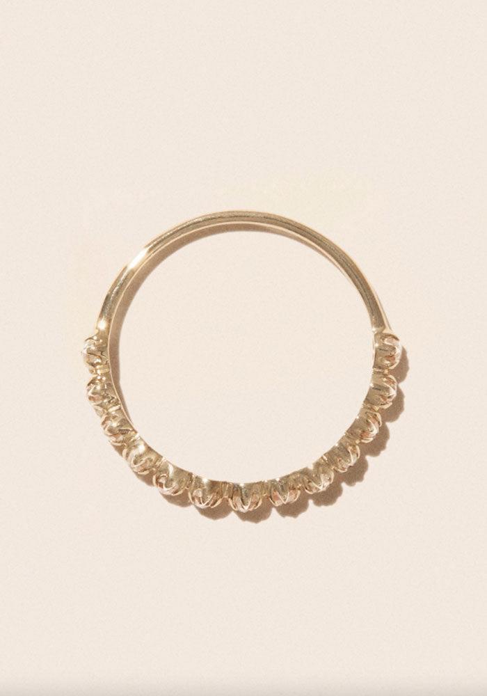 Bague Ava N°2 Diamant - Pascale Monvoisn