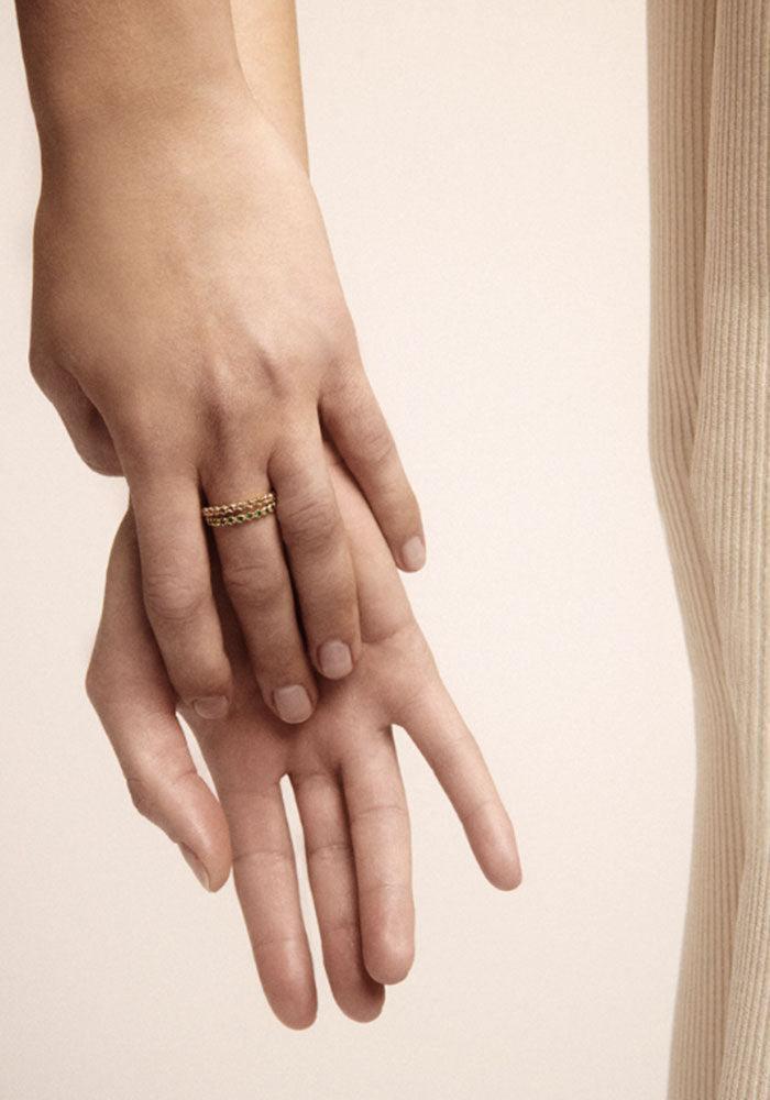 Bague Ava N°2 Diamant - Pascale Monvoisn