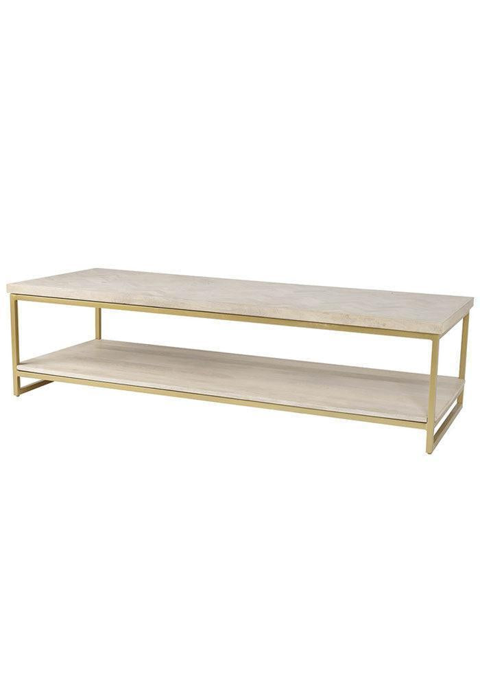 Table Basse Chevron Rectangle - Blush Selection