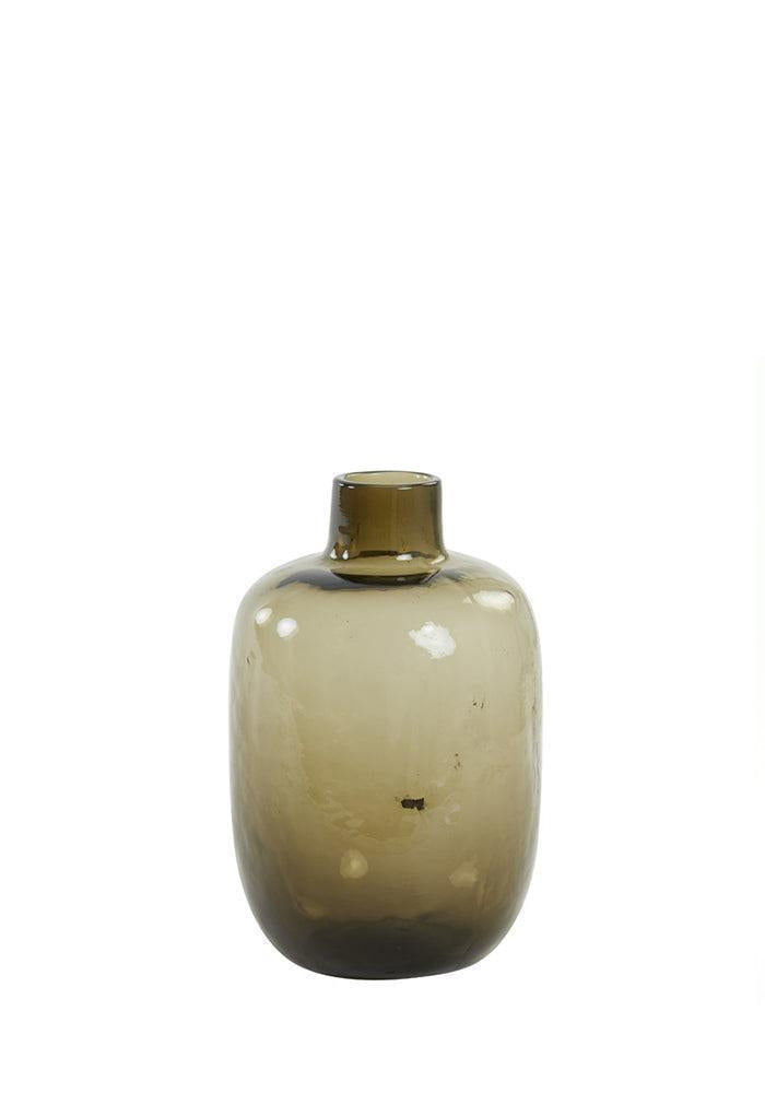 Vase Dakar Brun Transparent Petit Modèle