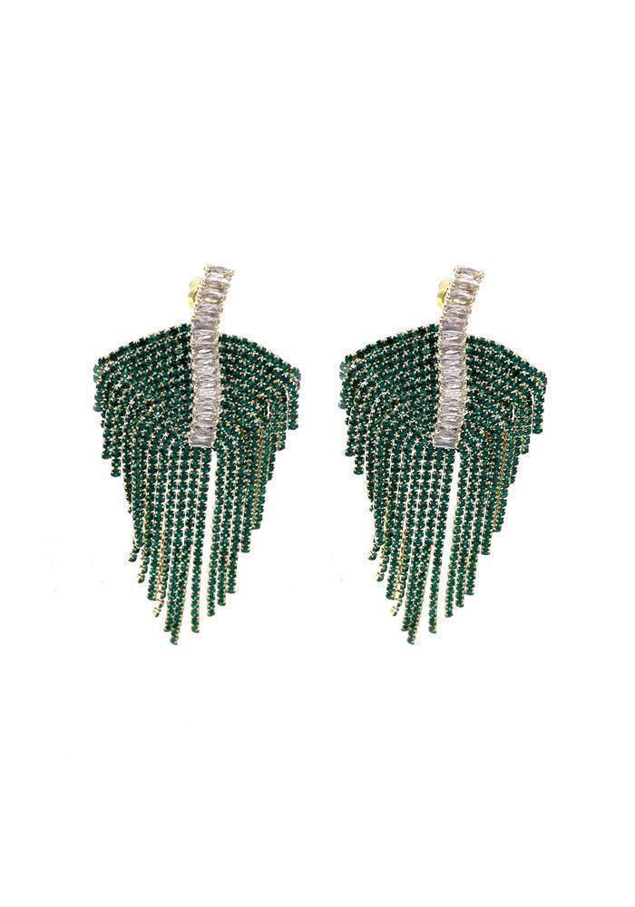 Boucles D'Oreilles Phoebe Vert