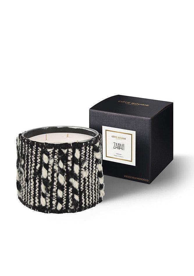 Bougie "Tapis Zanafi" Noir