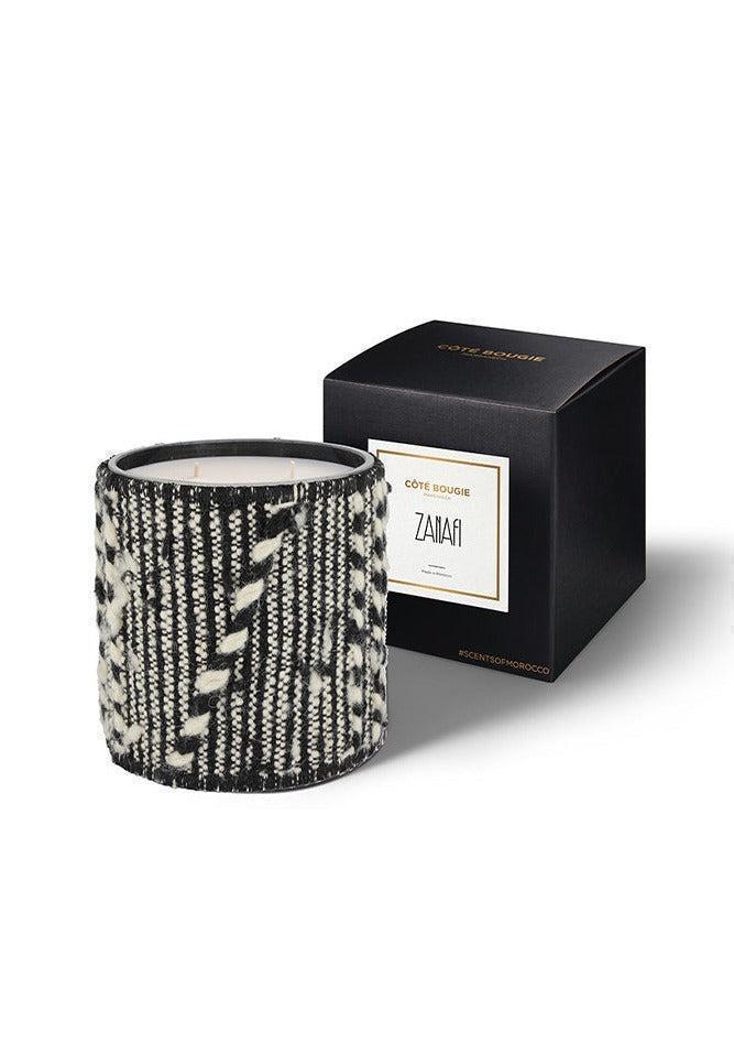 Bougie "Tapis Zanafi" Noir