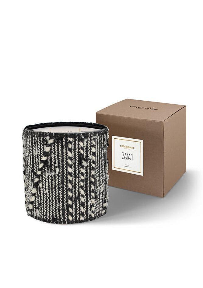 Bougie "Tapis Zanafi" Noir