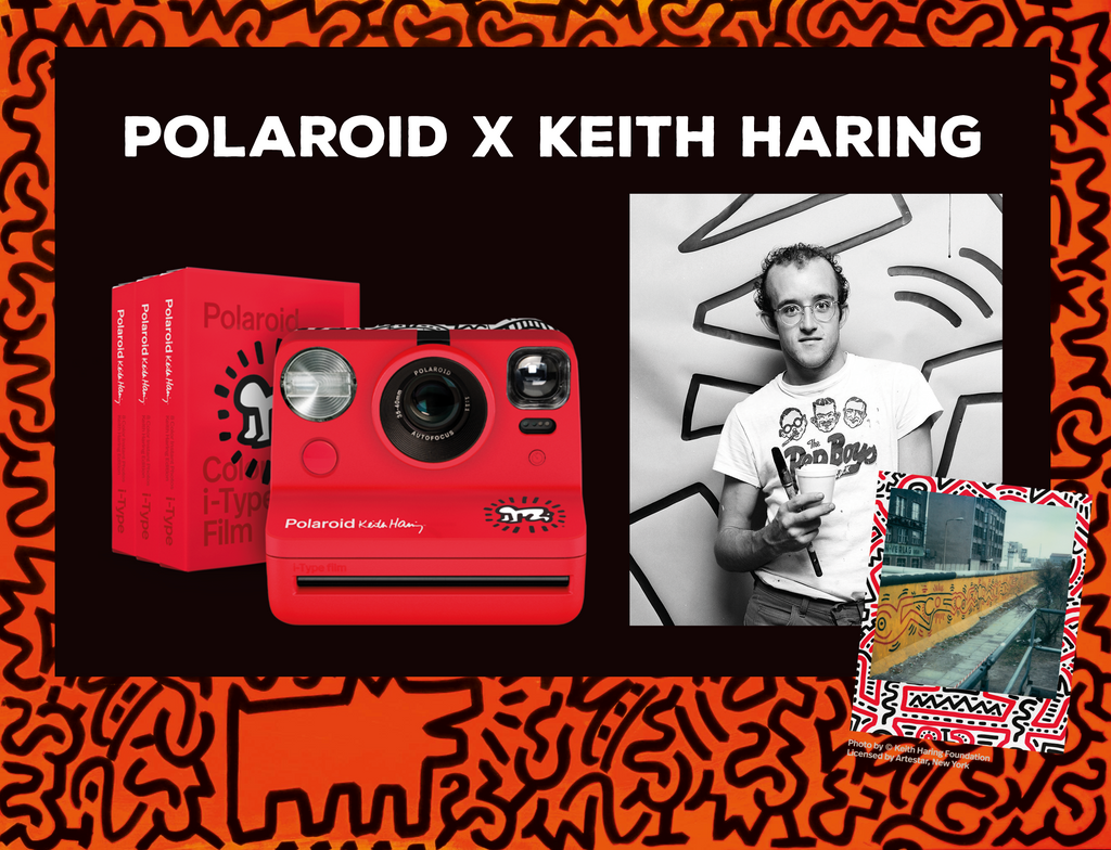 Like new Keith haring polaroid shops camera