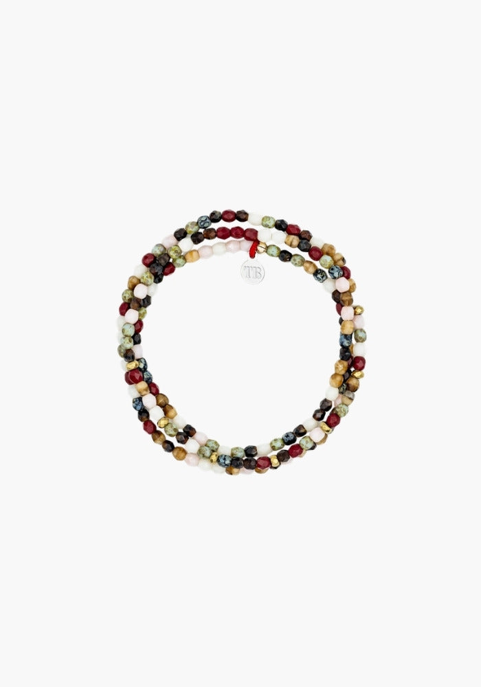 Bracelet 3 Tours Ou Collier Vendôme Multicolore - Têtes Blondes