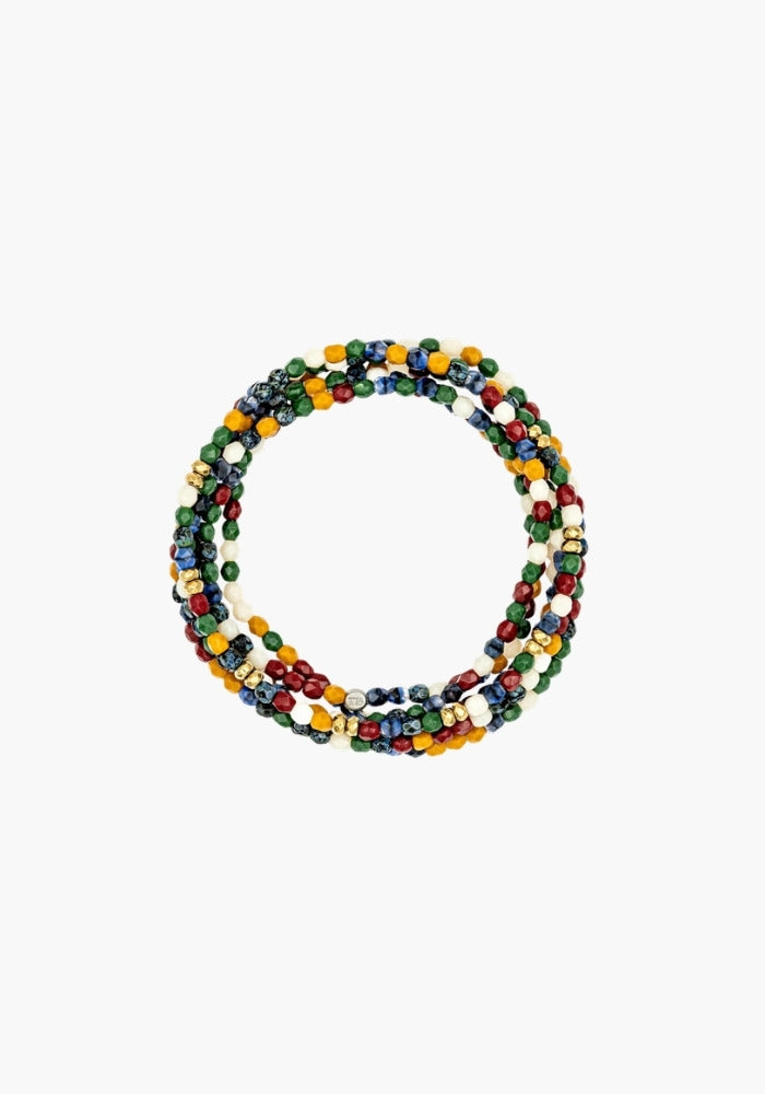 Bracelet 6 Tours Ou Sautoir Séville 6 Multicolore - Têtes Blondes