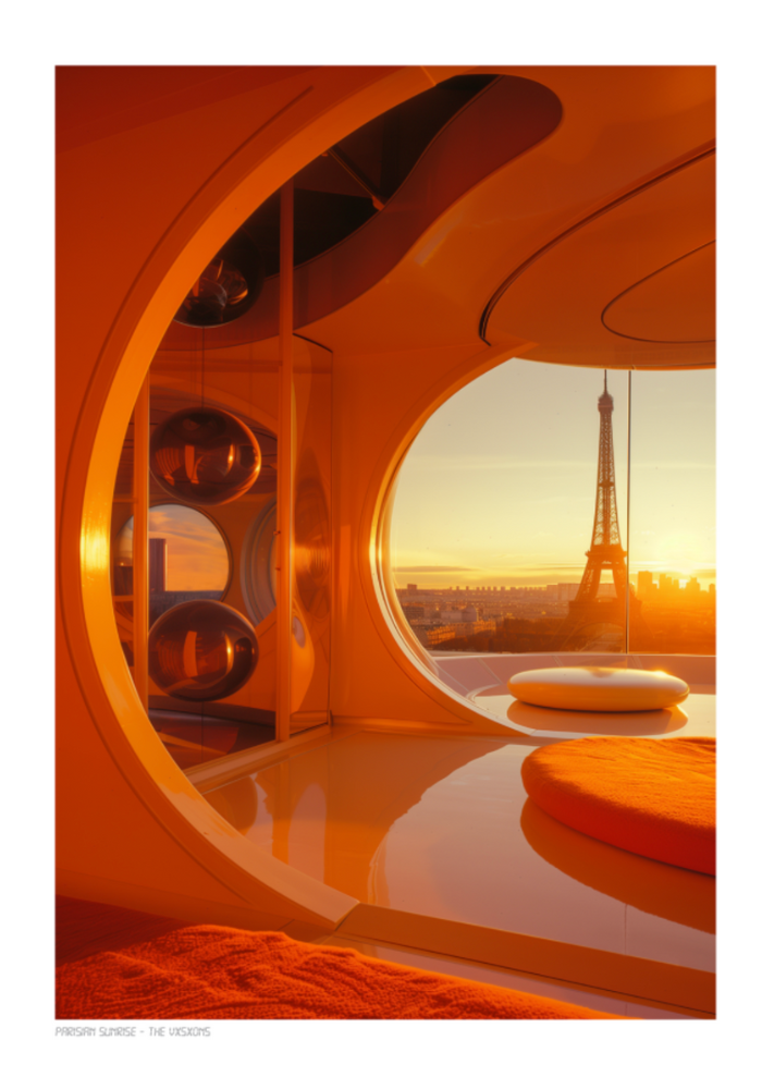 Affiche Parisian Sunrise - Image Republic