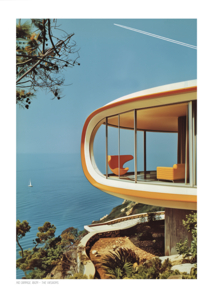 Affiche Nid Orange - Image Republic