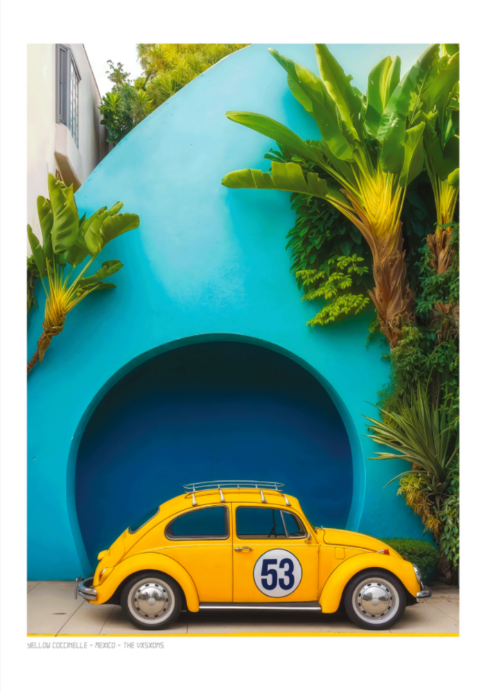 Yellow coccinelle - image republic