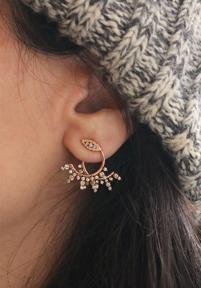 Boucle D'Oreille 10th Eye Round - Kismet By Milka