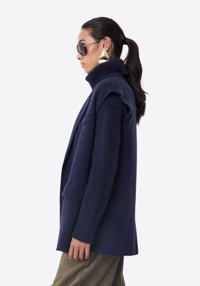 Veste De Tailleur Sans Manche Nyx Marine - Nothsy 