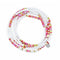 Bracelet 6 Turns Roma Neon White